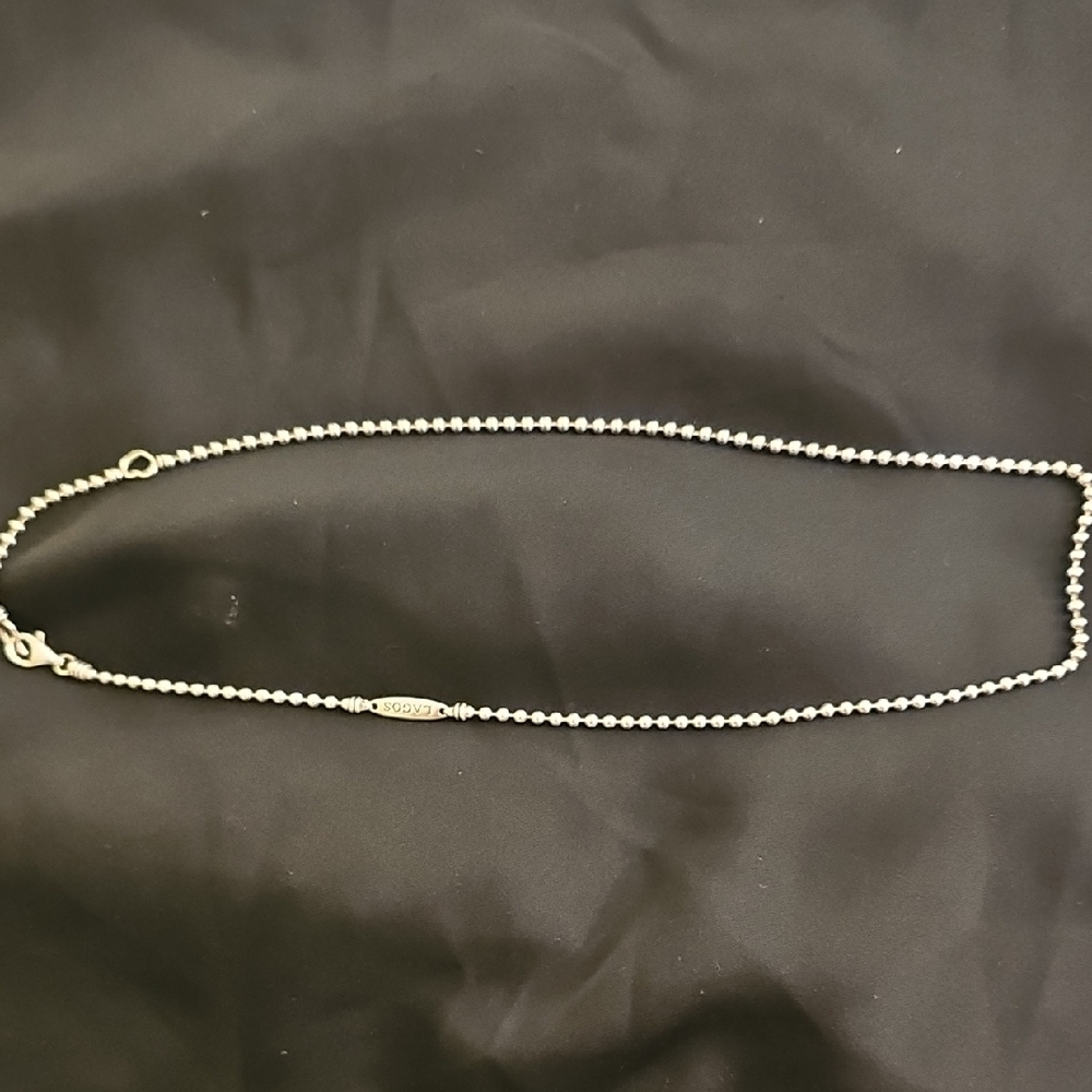 Beaded chain necklace LAGOS